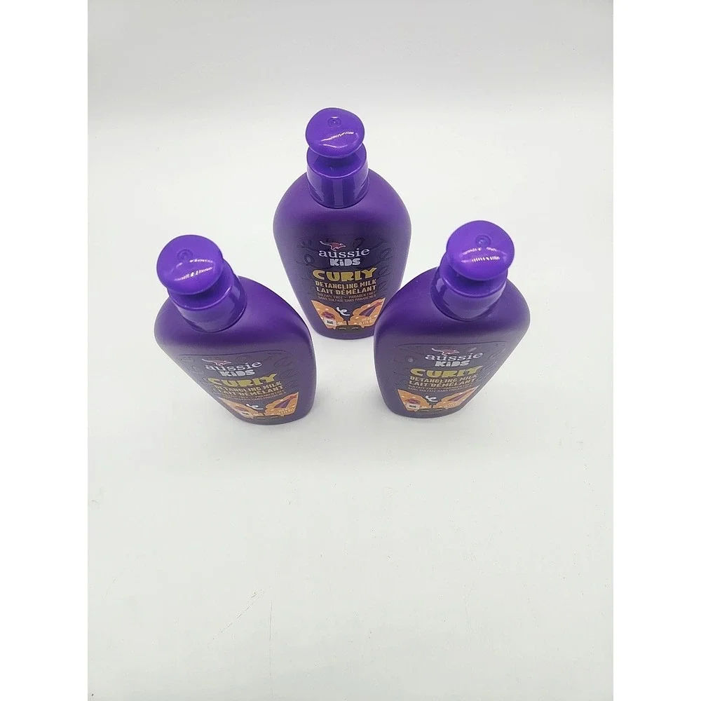 Aussie Kids Curly Detangling Milk Leave-In 6.7oz 3 Pack‎ Sulfate Free